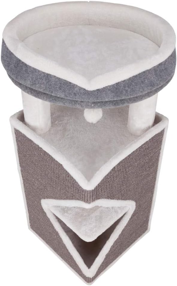 Trixie 44427 Cat Tower Arma 98 cm Grey / Blue / Grey, Multicolour, Large - Image 3