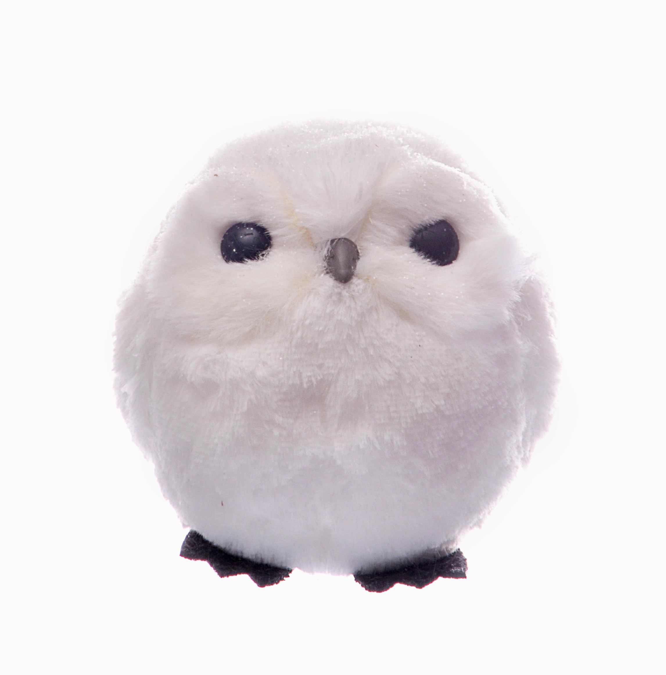 Ciao Owl Ball (Ø12cm) hanging Christmas decoration, white