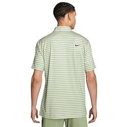 Nike Men's Dri-FIT Tour Golf Polo Sea Glass | Black