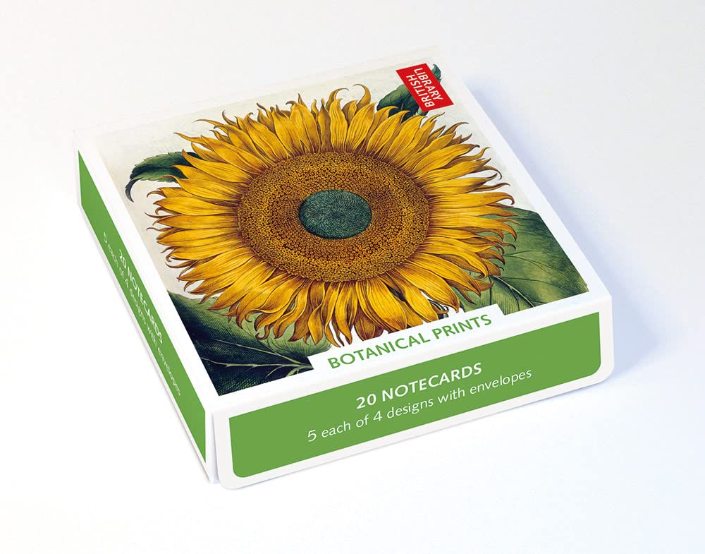 Museums & Galleries - 20 Notecards & Envelopes Boxed (Botanical Prints) ETE052 — image 1