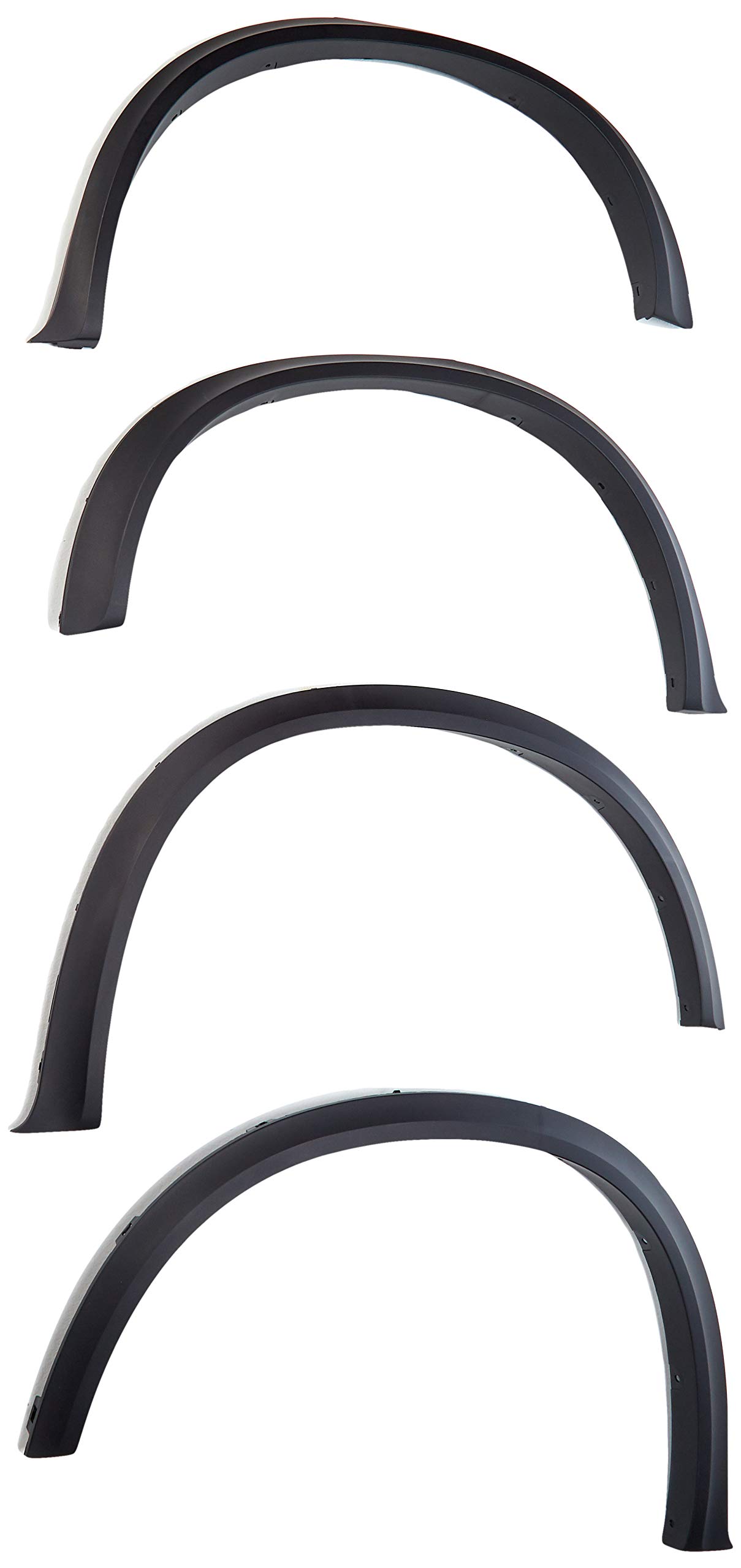 Photo 1 of 4PC Front + Rear Arch Extension Fender Flare Aero Diffuser 20" / 21" Wheel