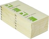 Q-Connect Quick Notes 76 x 76mm Yellow 12 Pack KF10502 view 1