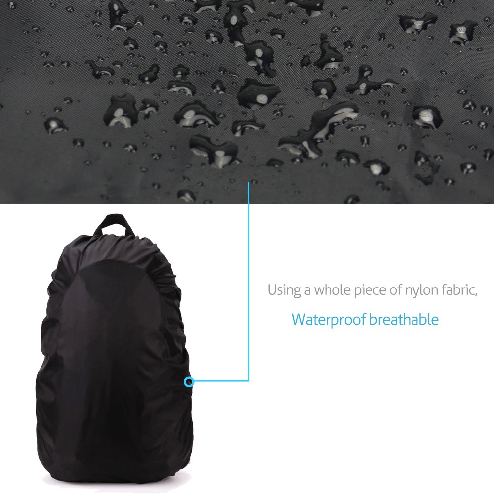Pack Covers Sports & Outdoors Waterproof Backpack Cover for School Bags