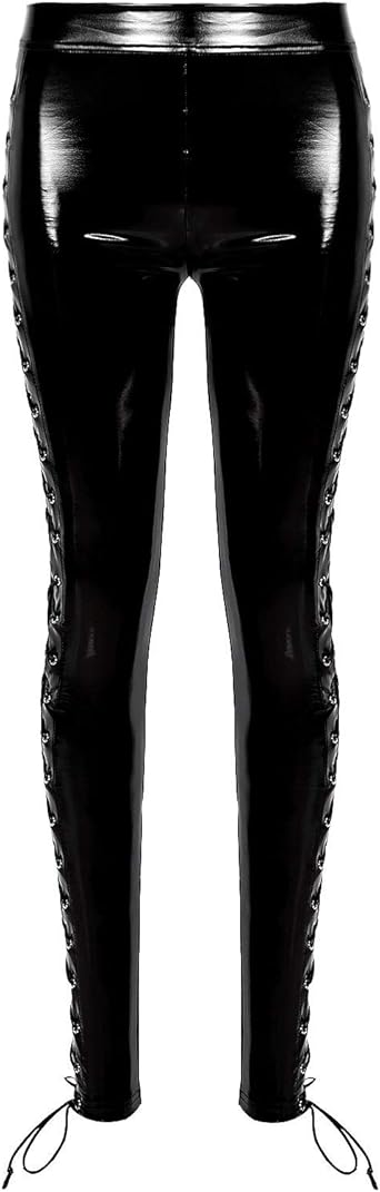 leather skinny trousers womens