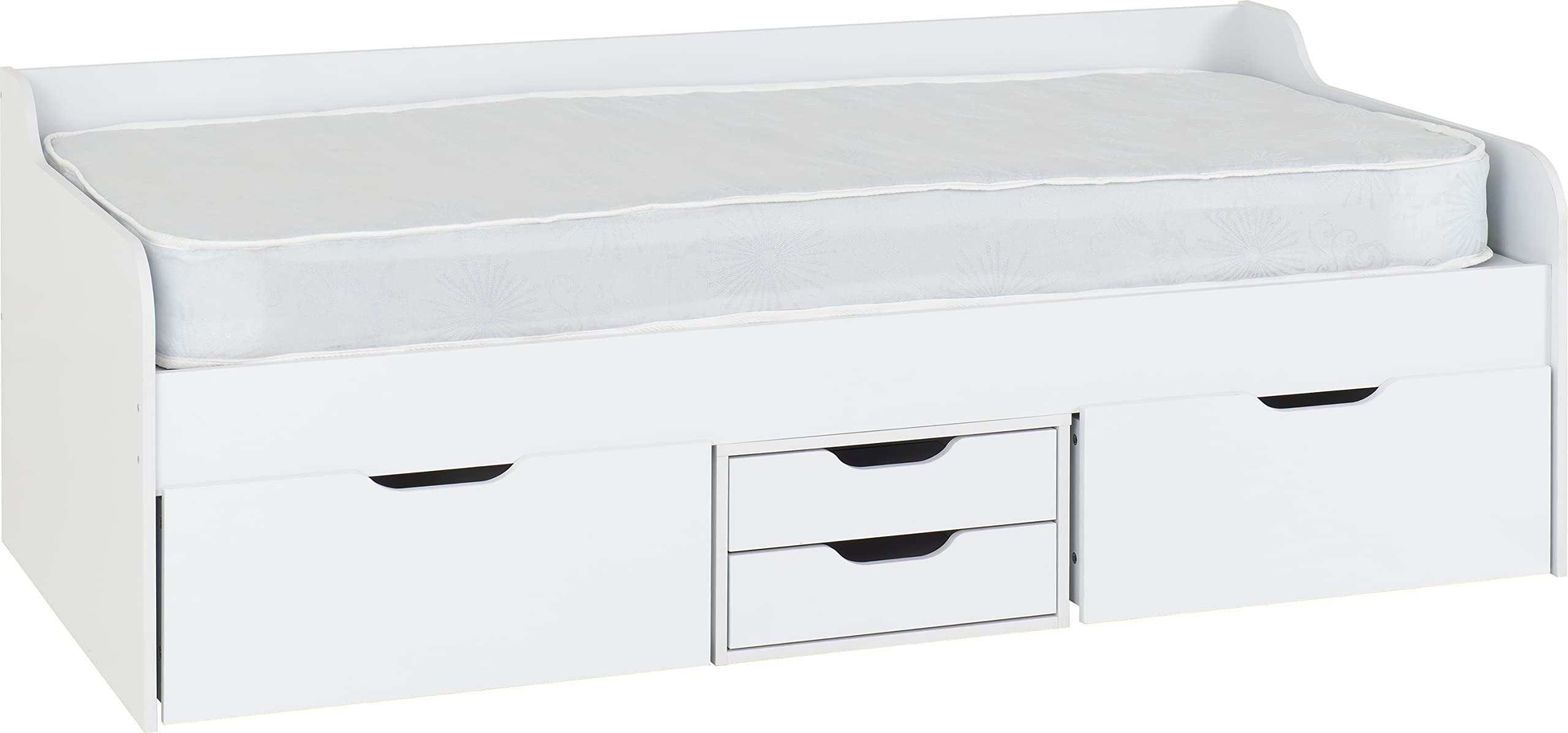 Seconique Dante 3' Single Day Bed in White