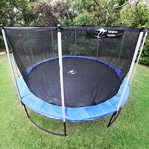 Kangaroo Hoppers 12 14 15 FT Trampoline with Safety Enclosure Net