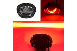 Fuguang LED Straight Line Forklift Area Safety Light 8W Red LED Work light Zone Risk Danger Area Warning Light Warehouse Forklift Security Indicator (8W Straight line,Red)