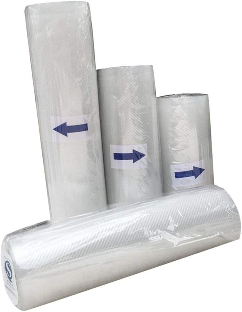 Asteria-Ashley Kitchen Vacuum Sealer Food Saver Storage Bag Fruit Veg Storage Bag,M,Clear