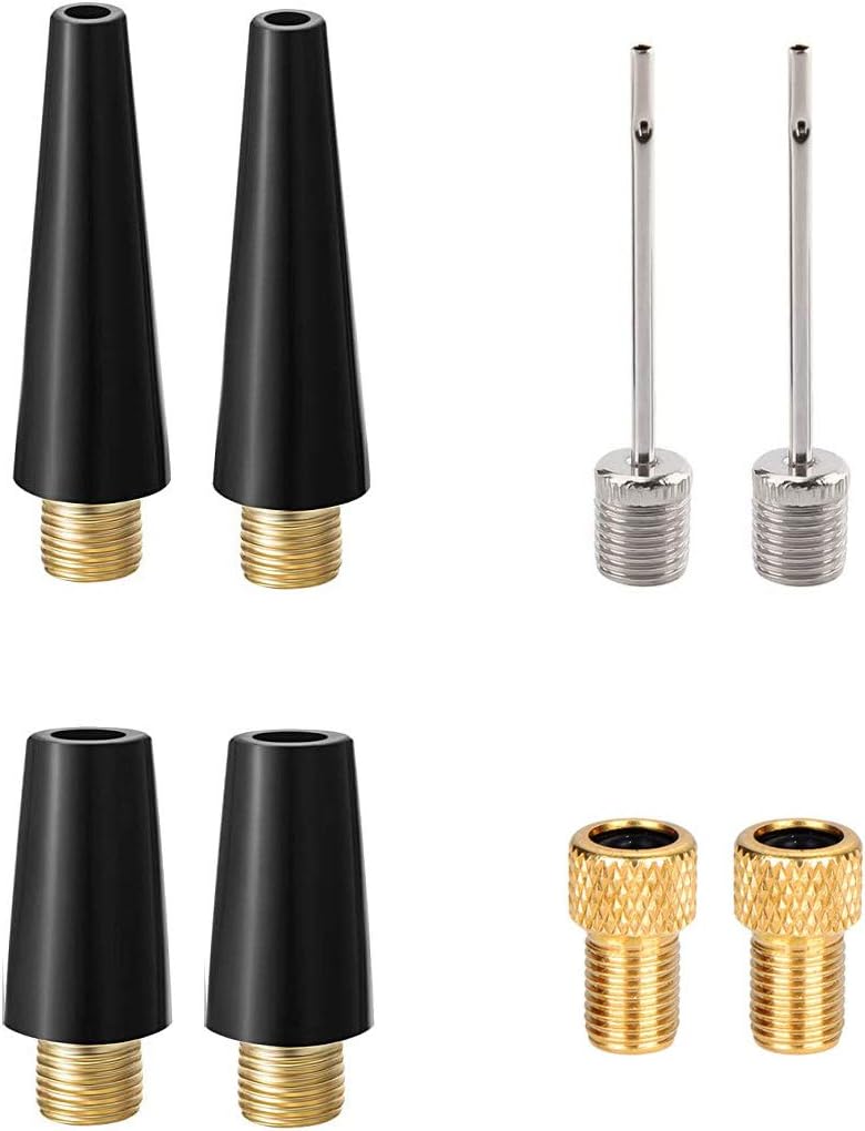 XIAOXG 8 Pcs Ball Pump Needle Set Needle Inflator Kit Needle Nozzle Adapter for inflatables