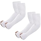 Newbyinn UV Sun Protection Arm Sleeves with Thumb