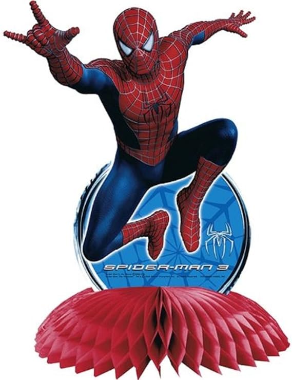 Spider-Man 3 Birthday Party Centerpiece Supplies, Party Packs - Amazon