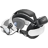 KKCOBVR Q3 PRO Battery Head Strap 10000mh Compatible with Quest 3/3S Extend 2-3H Usage Time Replacement Elite Head Strap Comp