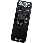 TPM 2.0 Module, 20-Pin LPC Interface with infineon SLB9665, Compatible with GigaByte Motherboard