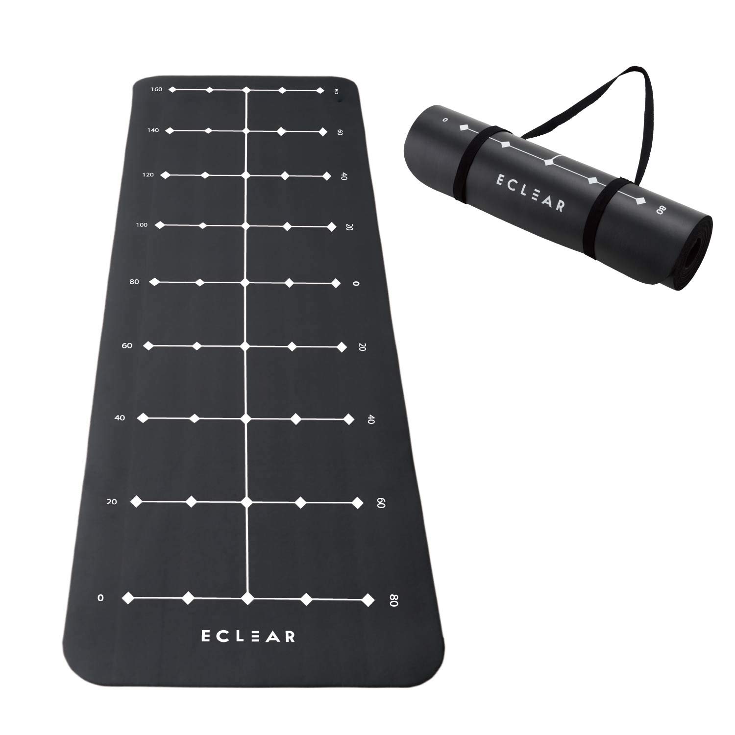 Elecom HCF-YM08BK Eclea Sports Training Mat