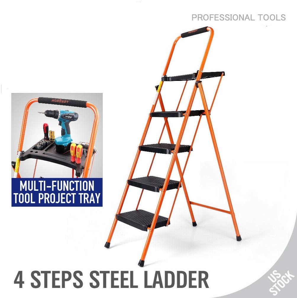 Which Is The Best 5 Ft 3 Step Ladder Project Tray
