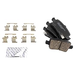 TRQ Rear Brake Pads Ceramic Compatible with 2018