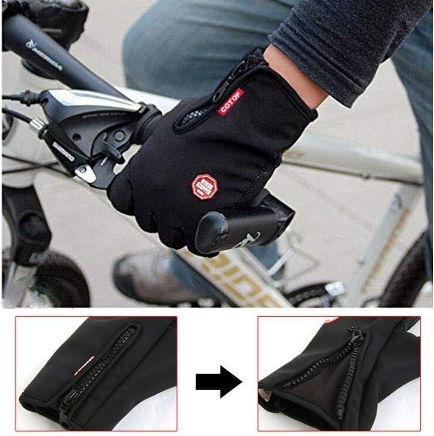COTOP Cycling Gloves for Men Winter with Touchscreen, Anti-Slip Outdoor Recreation Gloves Women, Cold Weather Full Finger Gloves for Running Sports, Bike, Driving, Climbing: Sports & Outdoors