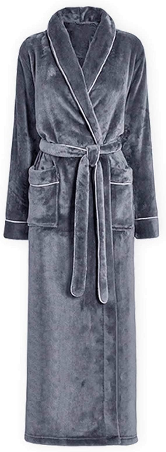 bademantel damen lang fleece