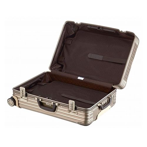 RIMOWA Lufthansa Private Jet Collection suitcase 63.5L titanium
