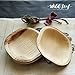 Wild Leaf Tableware Disposable MINI Canape Plates, 4 Inch / 25 Pack. Small, Bite-Size Bamboo Tasting Plates, Perfect for Cocktail Parties and Catering Events. Eco Friendly Palm Leaf Plates
