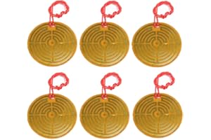 BANRIA 12V 13W Flexible Polyimide Heater Plate Round Adhesive PI Heating Film 70mmx70mm (Pack of 6)