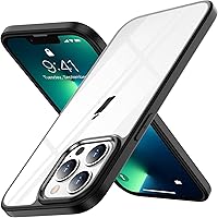 SPIDERCASE Designed for iPhone 13 Pro Max Case, Crystal Clear Not Yellowing Military Grade Drop Protection Slim Thin…