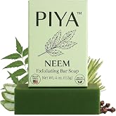Piya Neem Bar Soap &ndash; with Neem, Clove, Charcoal and Shea Butter (Pack of 1)