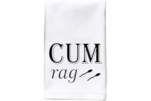 WCGXKO Cum Rag Vag Rag Naughty Funny Bathroom Towel for Boyfriend Huaband Adult Humor Gift (Cum -2)