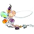 H&D HYALINE & DORA Car Charms Rear View Mirror Accessories,Crystals Ornaments Chandelier Crystals Hanging Prisms Fengshui Suncatcher Rainbow Pendant Maker Car Charm (Colorized)
