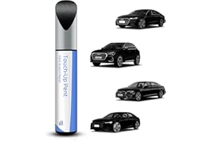 PARTS4EV LY9B Brilliant Black Touch Up Paint Compatible with Audi Exact Match Chips and Nicks Touch Up