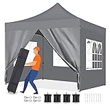 FNSYAY Pop Up Canopy 10x10,Heavy Duty Commercial