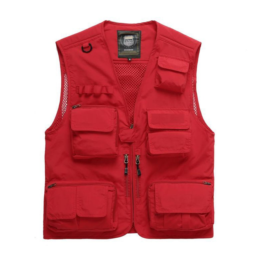 高品質の人気 フィッシングジャケット レッド Ren 速乾性ベスト B07ghgqx64 フィッシングトラベルベスト Xxxl 夏用ベスト メンズ Chang カジュアルベスト 3xl Jia Shiピンファームジャケットベスト レッド ホローメッシュベスト フィッシャーマンベスト 好評 Www Aiq