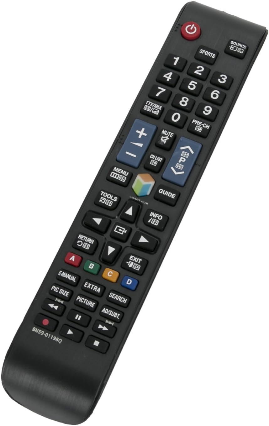 VINABTY BN59-01198Q Remote Control Replace for Samsung UE32J5500AK UE32J5500AU UE40JU6530U UE43J5500AK UE43J5500AU UE43J5500AW UE32J6300AK UE32J6300AW UE48J5605AK UE32J6302AK UE43J5672SU UE48J5500AK - Image 4