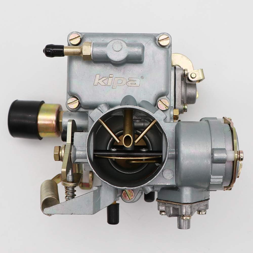KIPA Carburetor For VW Beetles Super Beetles 1971-1979 Dual Port 1600cc Engine 12V Electric Choke 34 PICT-3 Volkswagen Bug Bus Thing Karmann Ghia Squareback Transporter, OEM # 113129031K 98-1289-B: Automotive