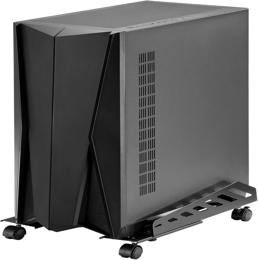 Allcam PH24FL Computer Trolley, Width 160-300mm, Depth 400-510mm, 25kg