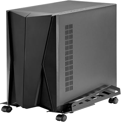 Allcam PH24FL Computer Trolley, Width 160-300mm, Depth 400-510mm, 25kg