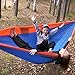Premium Double Camping Hammock - Extra Strong Tree Straps & Carabiners Included - Heavy Duty 210T Parachute Nylon - Perfect For Outdoor Camping, Backpacking & Hiking - Lightweight & Portable