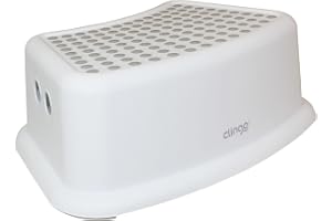Degrau Infantil Step Dots, Clingo, Branco/Cinza