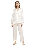 LilySilk Silk Pajamas for Women Button Up Pajamas