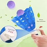 Lbsel Kids Ball Toss Catch Game Set w/ 2 Launchers, 10 Balls - Indoor/Outdoor view 5