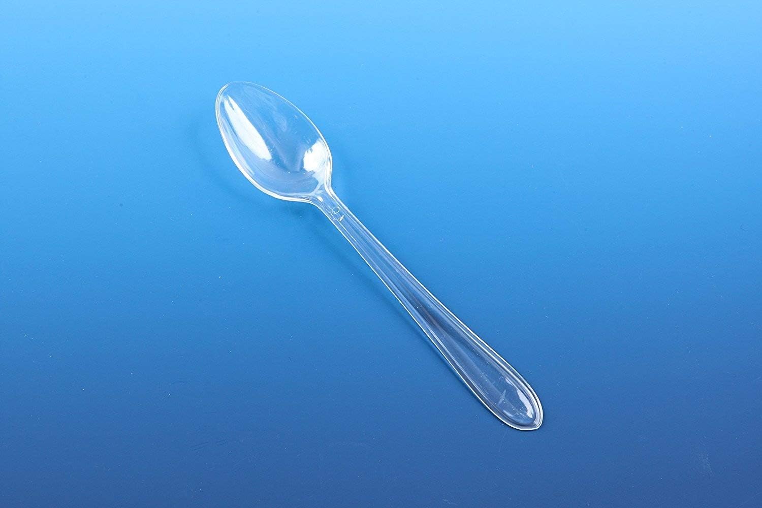 Reusable Clear Heavy Duty Plastic Cutlery ( 50 Spoons) Amazon.co.uk