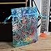 WSERE 50 Pieces Organza Gift Bags Drawstring Packing Bag Wedding Birthday Party Favors Jewelry Candy Samples Mesh Pouches(4.8×3.6 inches, Blue)