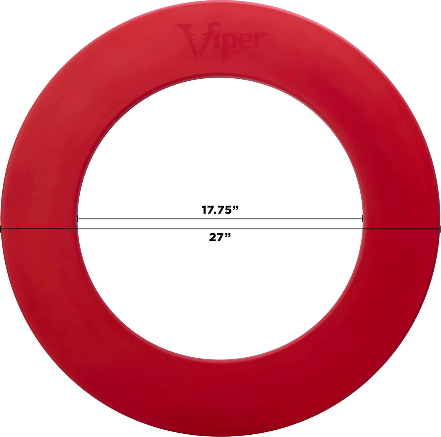 Viper by GLD Products Guardian Dartboard Surround Sisal/Bristle Steel-Tip Dartboard Wall Protector, Red, for 17.75” Steel tip Dart Board : Sports & Outdoors