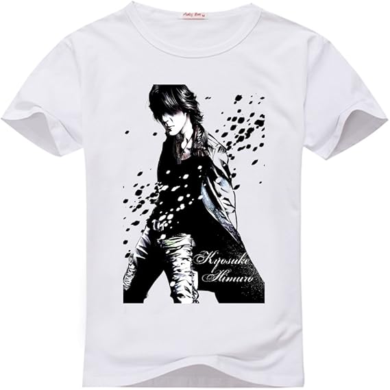 Amazon スピーディ Speedy メンズ 氷室京介 デザイン 面白い おしゃれ ファッション Tシャツ Tシャツ Xxxl ホワイト Tシャツ カットソー 通販
