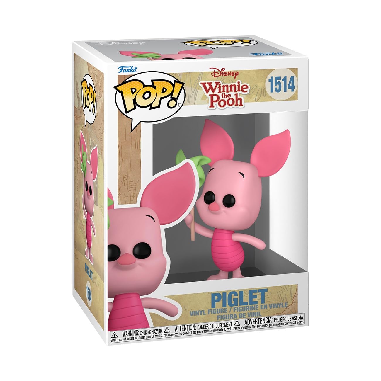 Funko Pop! Disney: WTP - Piglet - Winnie the Pooh - Collectable Vinyl Figure - Gift Idea - Official Merchandise - Toys for Kids & Adults - TV Fans - Model Figure for Collectors and Display