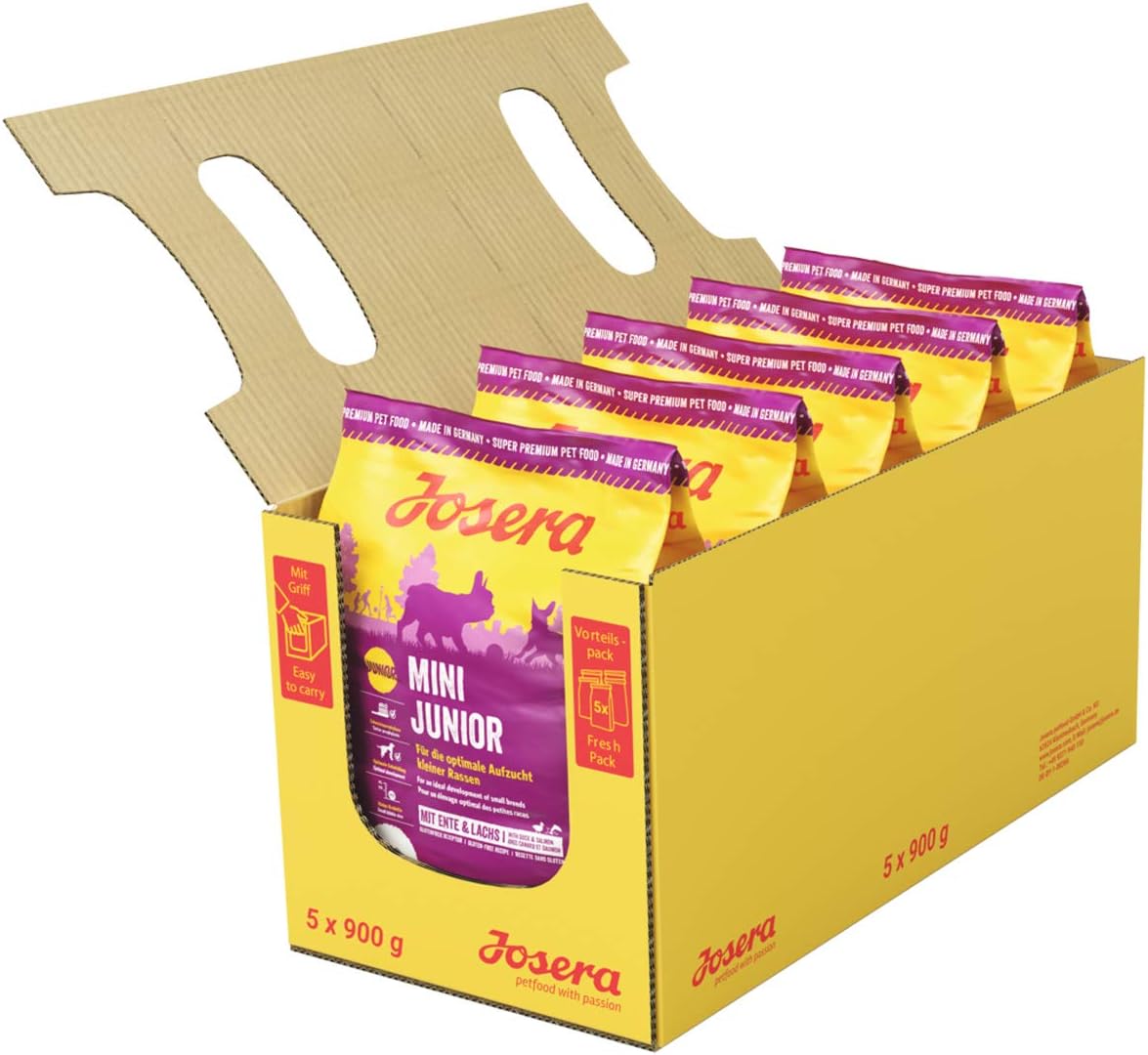 JOSERA MiniJunior (5 x 900 g), 900 g (Pack of 5)