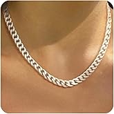 Gold Cuban Chain Necklace for Women, Trendy 14K Gold Plated Dainty Chunky Necklace Adjustable Cuban Link Chain Choker Necklace for Men Fashion Jewelry Best Gifts for Birthday Christmas Thanksgiving