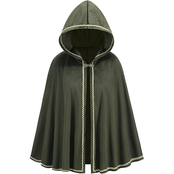 Amazon.com: Women Winter Long Cape Coat Renaissance Victorian Jacket Cloak Hood Vintage Casual Robes Cosplay Halloween Costume Army Green : Clothing, Shoes & Jewelry Amazon.com: Women Winter Long Cape Coat Renaissance Victorian Jacket Cloak Hood Vintage Casual Robes Cosplay Halloween Costume Army Green : Clothing, Shoes & Jewelry