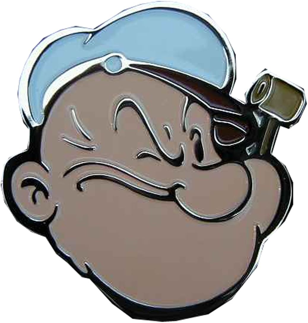 Popeye Novelty Belt Buckle Clothing
