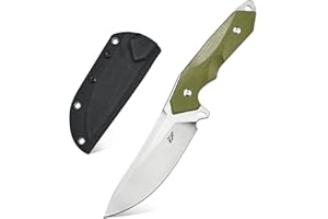Eafengrow EF122 Fixed Blade Knife D2 Steel Blade G10 Handle Pocket Knives Fixed Knife, Survival, Outdoor Camping Survival Tool Knives, Kydex Sheaths